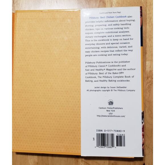 Pillsbury Best Chicken Cookbook More Than 150 Favorite Recipes Menu Magic - Picture 4 of 13